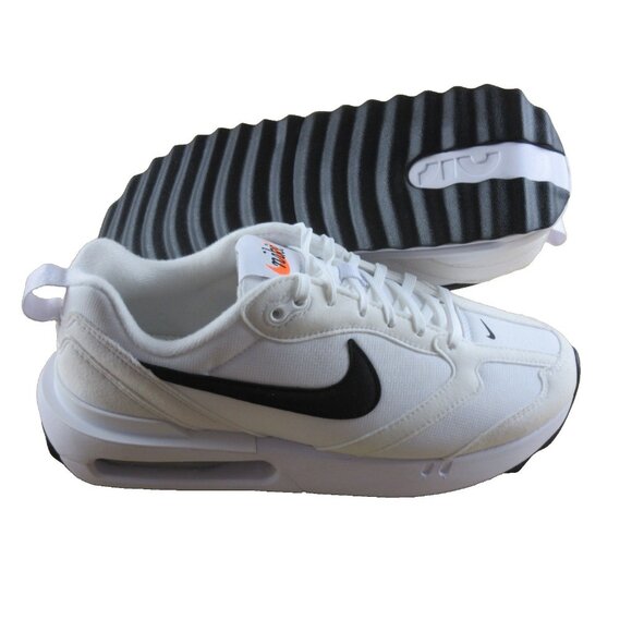 Nike Women's Air Max Dawn Running Training Shoes White Black Orange Sizes NIB - Picture 4 of 7